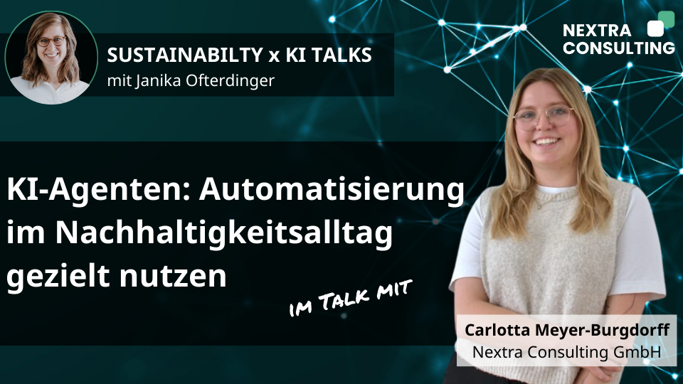 Banner Sustainability x KI Talk: KI-Agenten